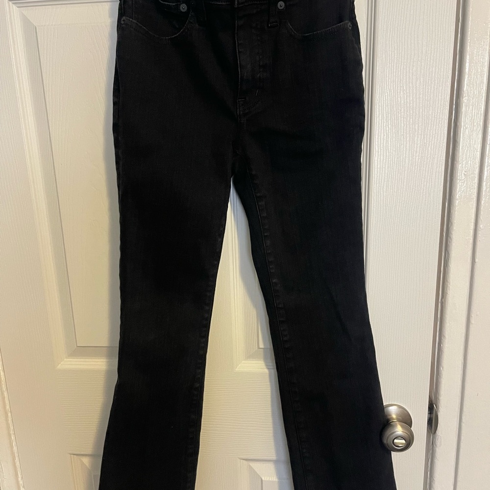 Madewell Black Flare Women's Jeans